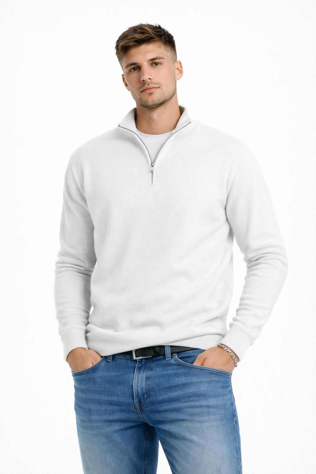 Gio sweater - gewoon patroon met V-hals