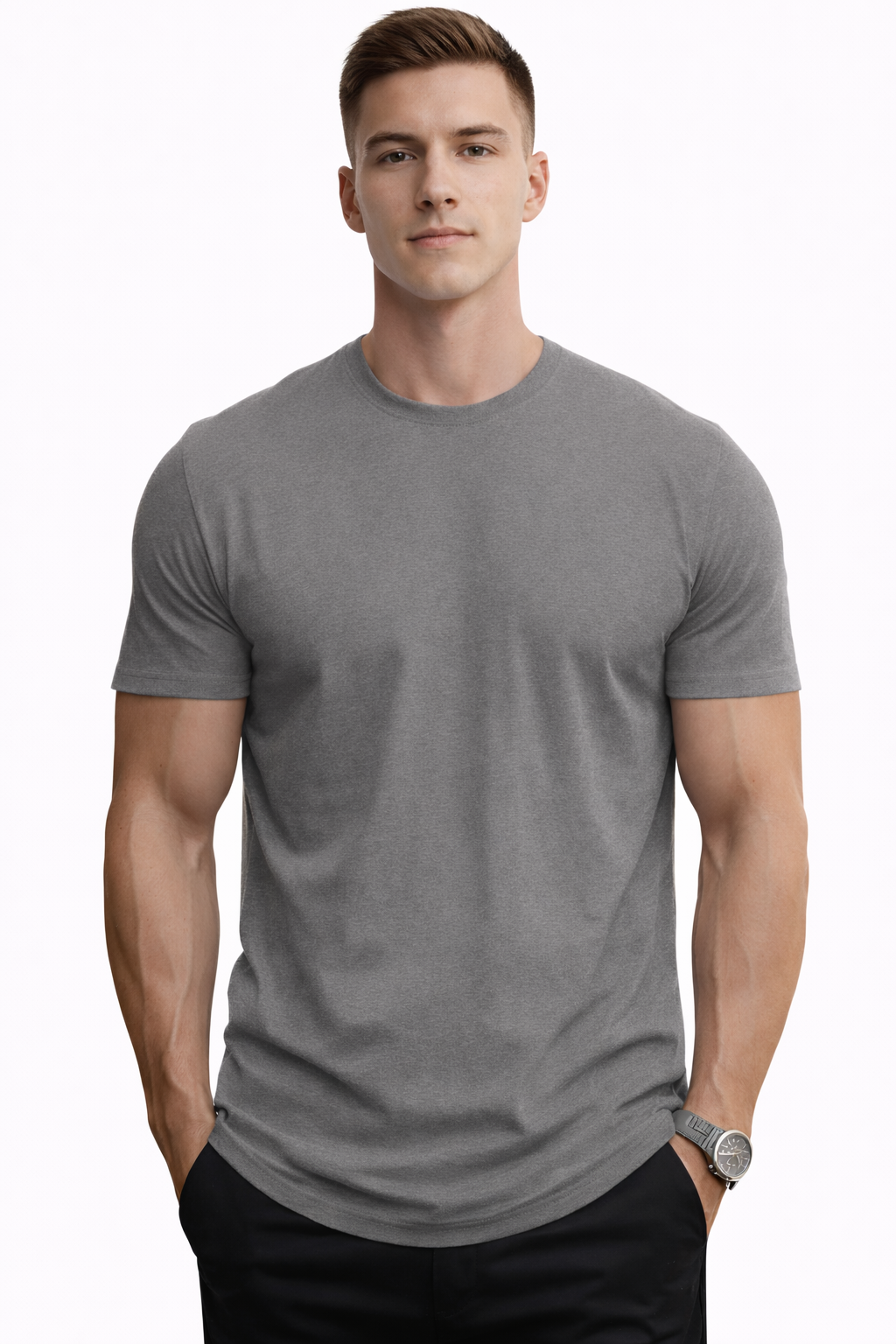 Rene t-shirt - alledaagse t-shirt met comfortabele stof