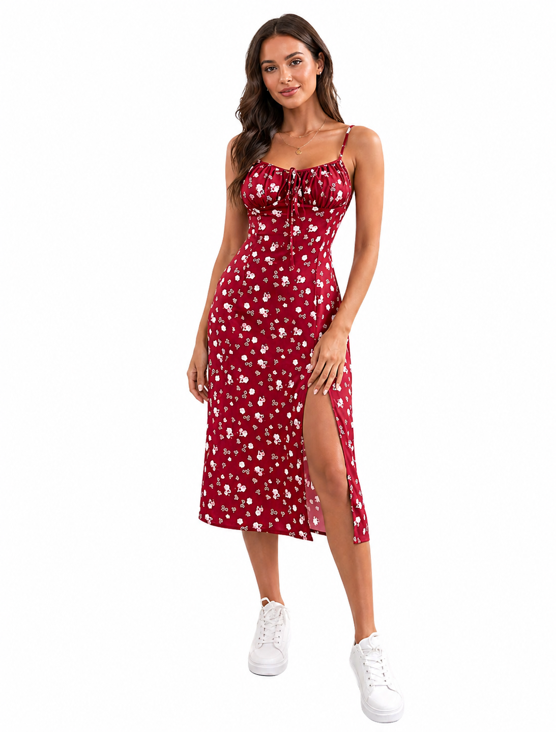 Chloe zomerjurk - ademende stof met bloemenprint