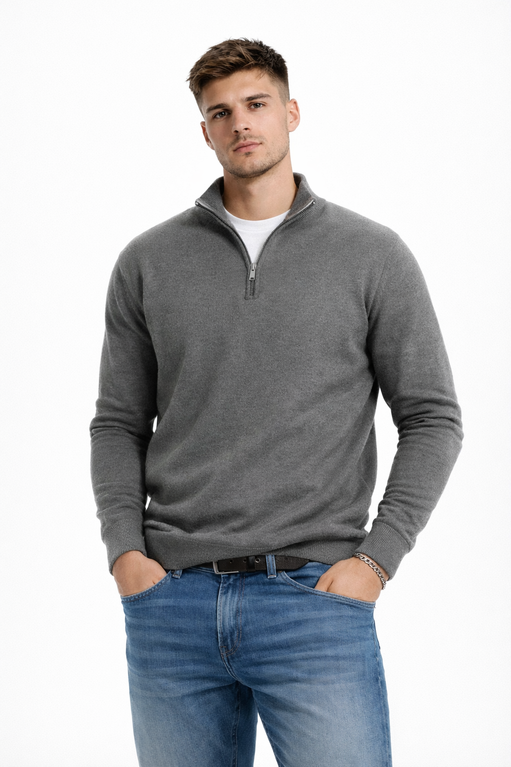 Gio sweater - gewoon patroon met V-hals