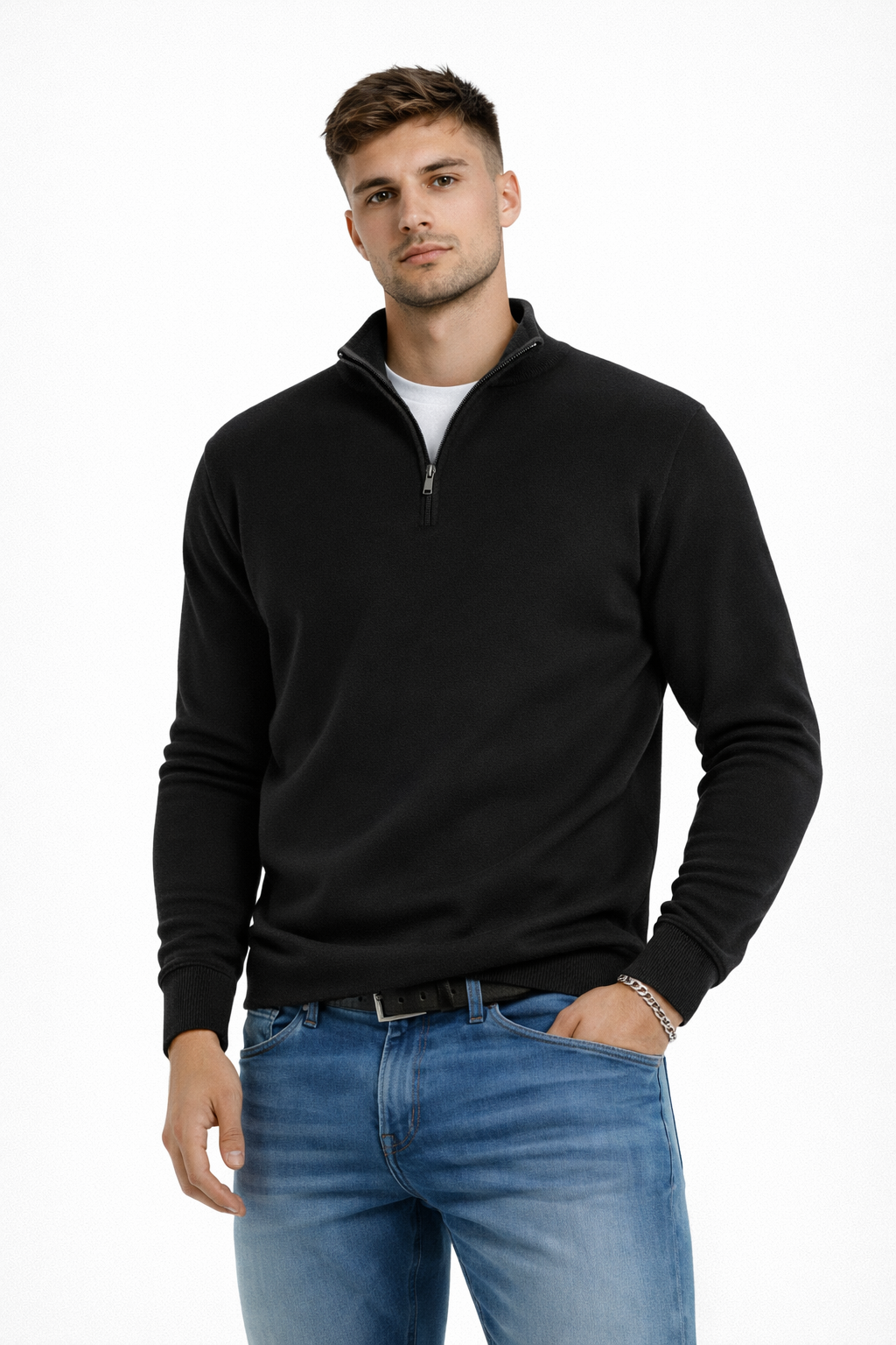 Gio sweater - gewoon patroon met V-hals