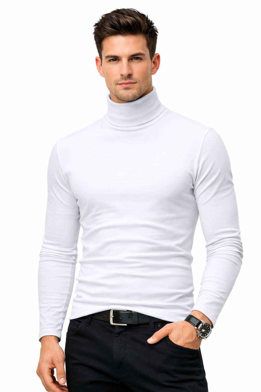 Leo coltrui  - Turtelneck met zachte warme stof