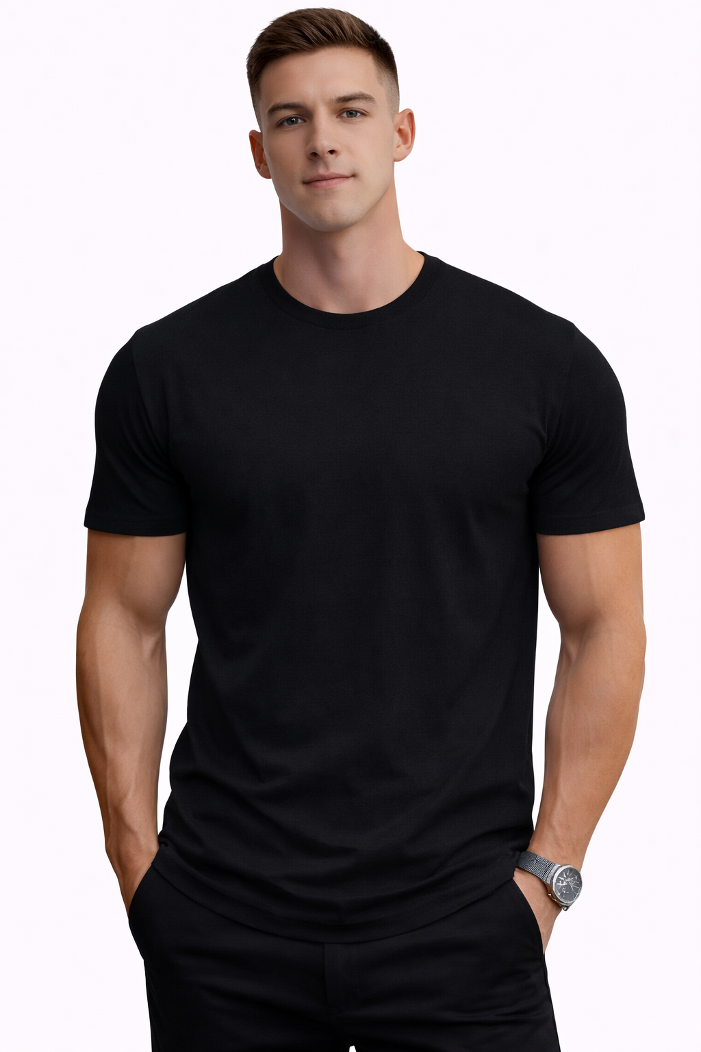 Rene t-shirt - alledaagse t-shirt met comfortabele stof