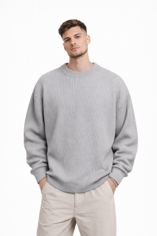 Nino trui - comfortabel trui met verticaal gestreeept patroon